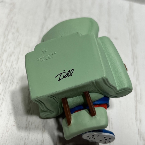 Happy Holi-doze 1996 Hallmark Keepsake Ornament Baseball Bear Sleeping O… - Picture 10 of 13